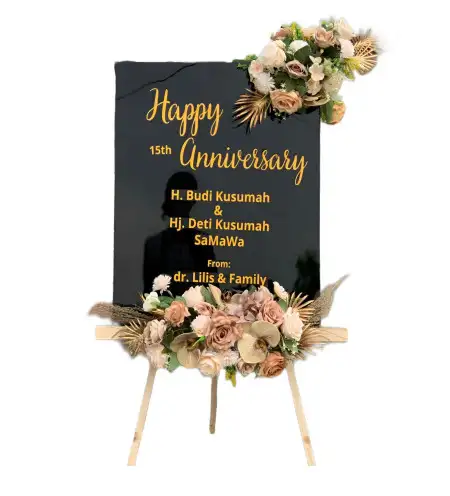 Papan Bunga Akrilik Kisam Ilir