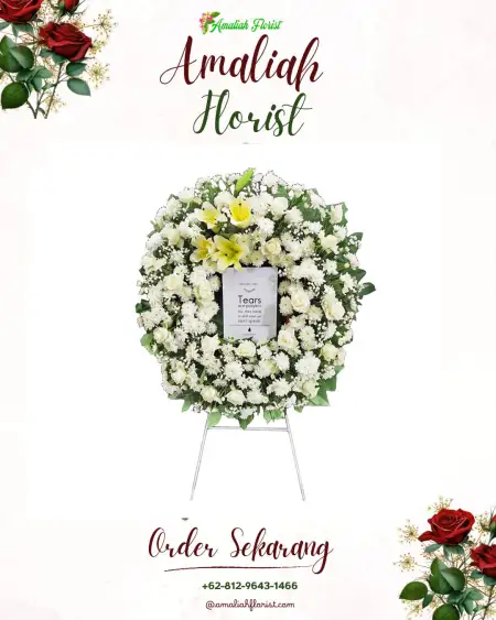 Krans Bunga Duka Kisam Ilir